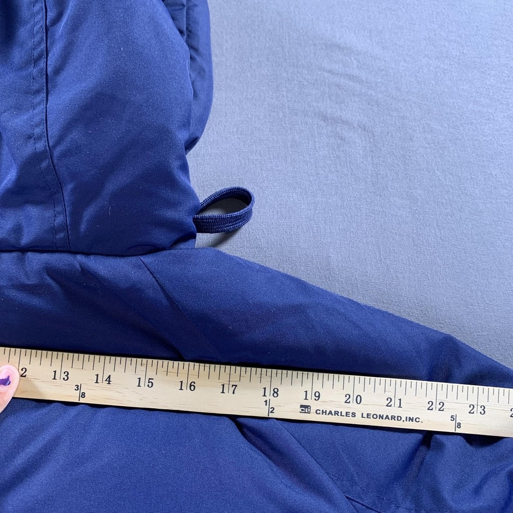 Swisstech Jacket Womens Medium 8-10 Blue‎ Sapphire Hooded Puffer Parka Coat - Picture 11 of 16